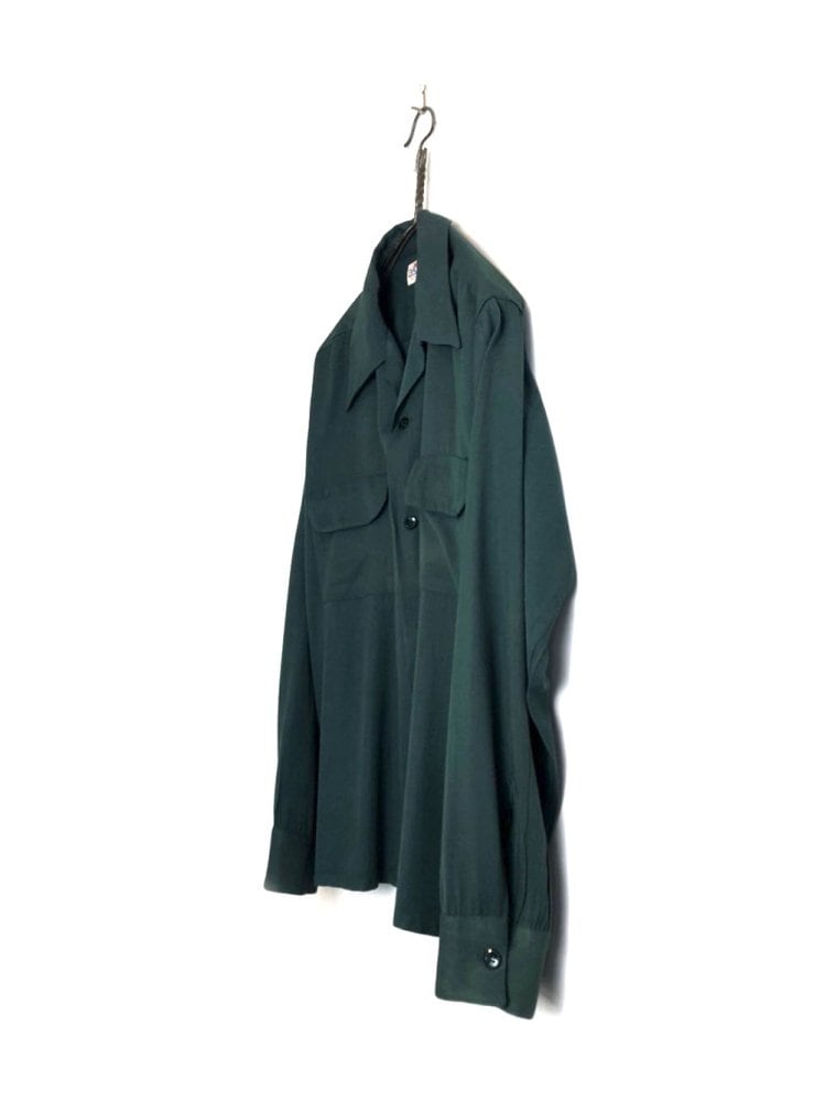 CAMPUS] Vintage Rayon Gabardine Shirt [1950s-] Vintage Rayon