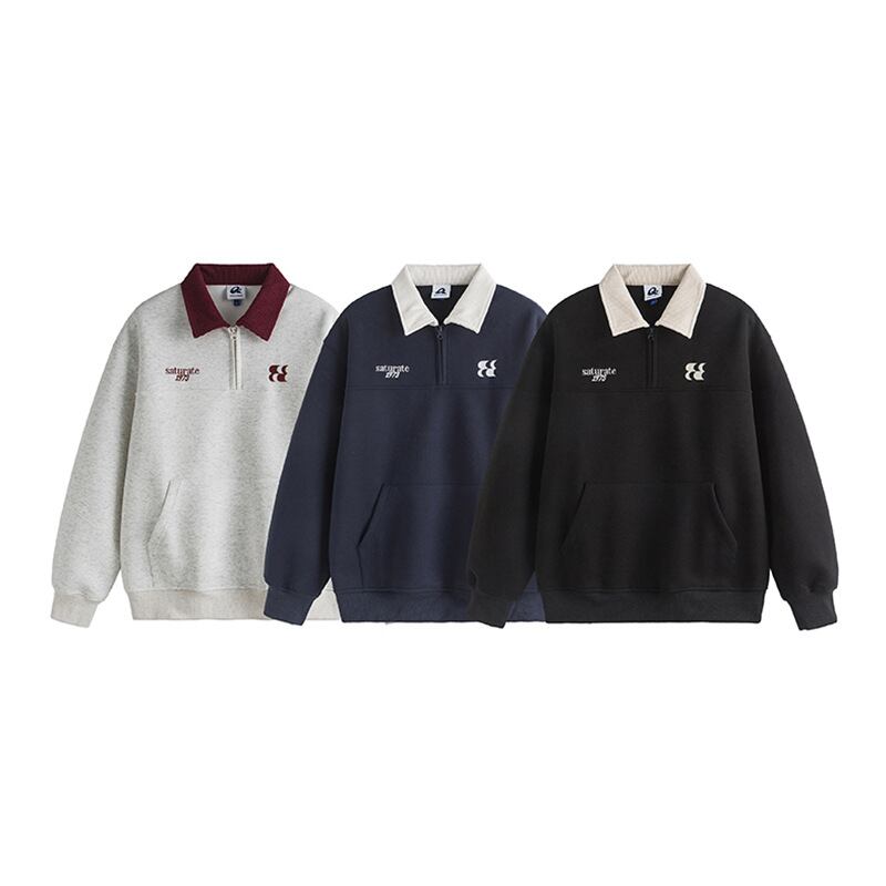 ハーフジップスウェットシャツ / Half Zip Sweatshirt ハーフジップスウェットシャツ / Half Zip Sweatshirt