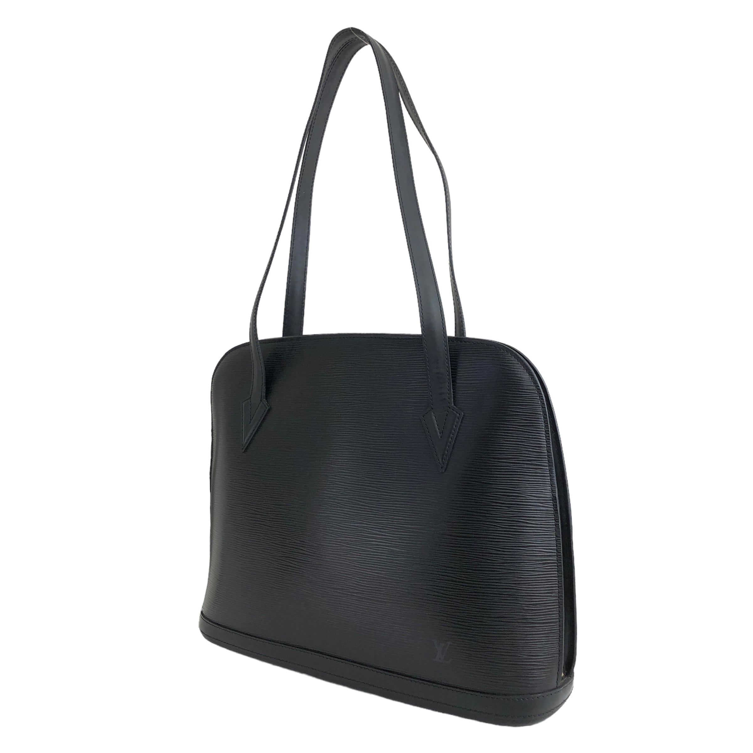 LOUIS VUITTON ルイヴィトン リュサック エピ ハンドバッグ ブラック