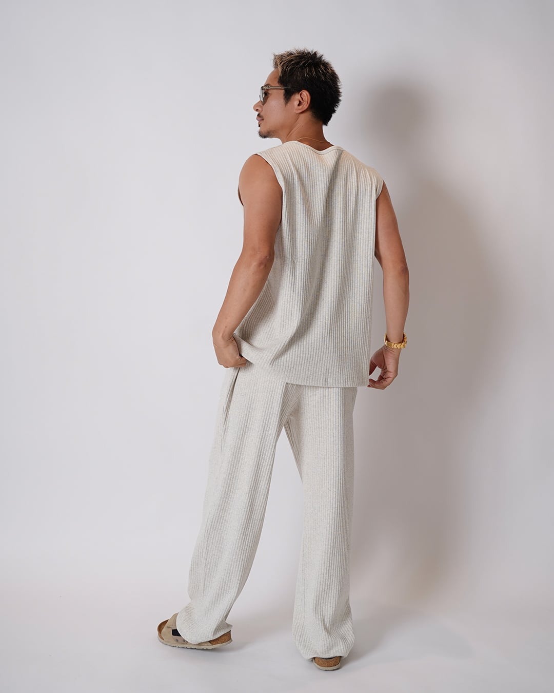新品未使用完売品！Re:room リブノースリーブセットアップ Re:room】RRM RIB NO SLEEVE［REC906］ | #Re:room（リルーム）