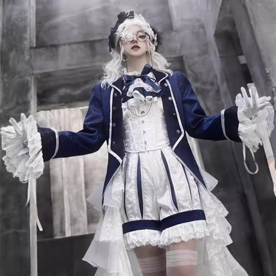 王子系ロリィタ セットアップ 少年装×ダークゴシック向け｜WithU