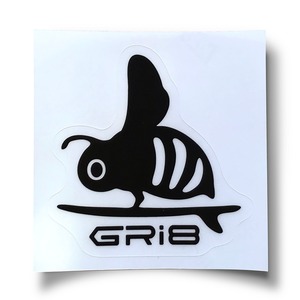 GRI8(グリッパチ) ステッカー ブラック
