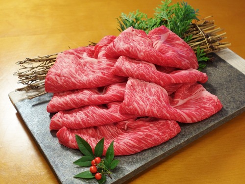 熊本和牛 あか牛肩ロース すき焼きしゃぶしゃぶ用 セット（500ｇ）