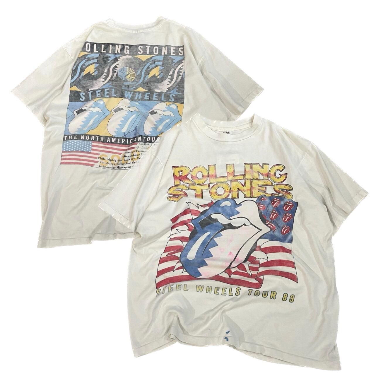 90'S 当時物 ローリングストーンズ  Tシャツ ヴィンテージ XL USA製レイジスマッシングパンプキンズ