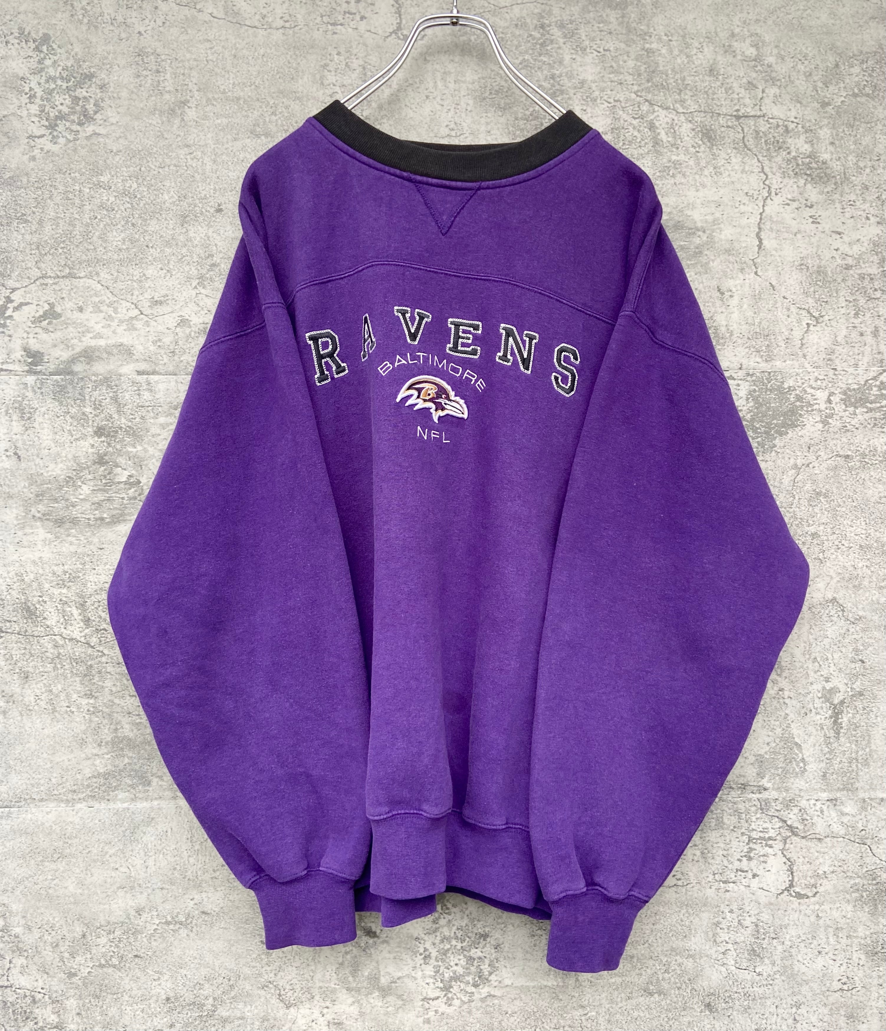 USA製 NFL レイブンズ RAVENS 紫 スウェット 刺繍ロゴ | 【古着 らくふる】ビンテージ&リメイク専門のオンライン古着SHOP  powered by BASE