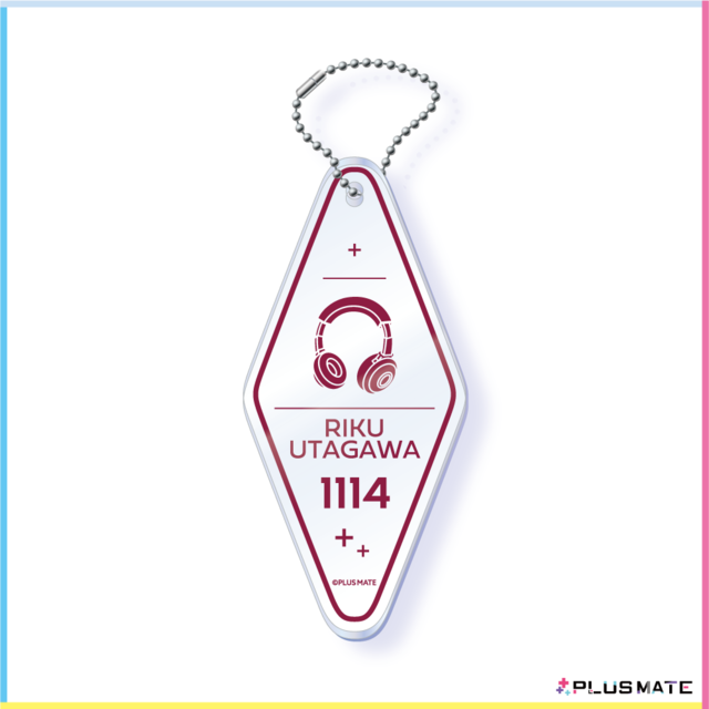 PLUSMATE アクリルモーテルキー 宇多河律玖