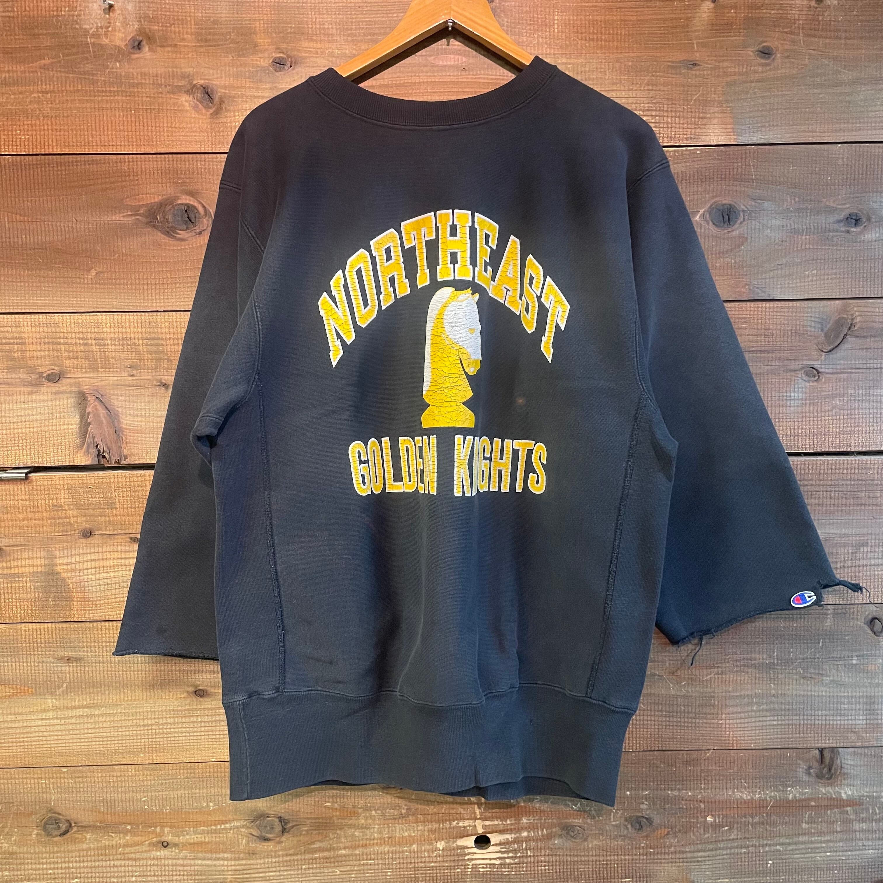 80sChampion リバースウィーブ ターコイズ トップス