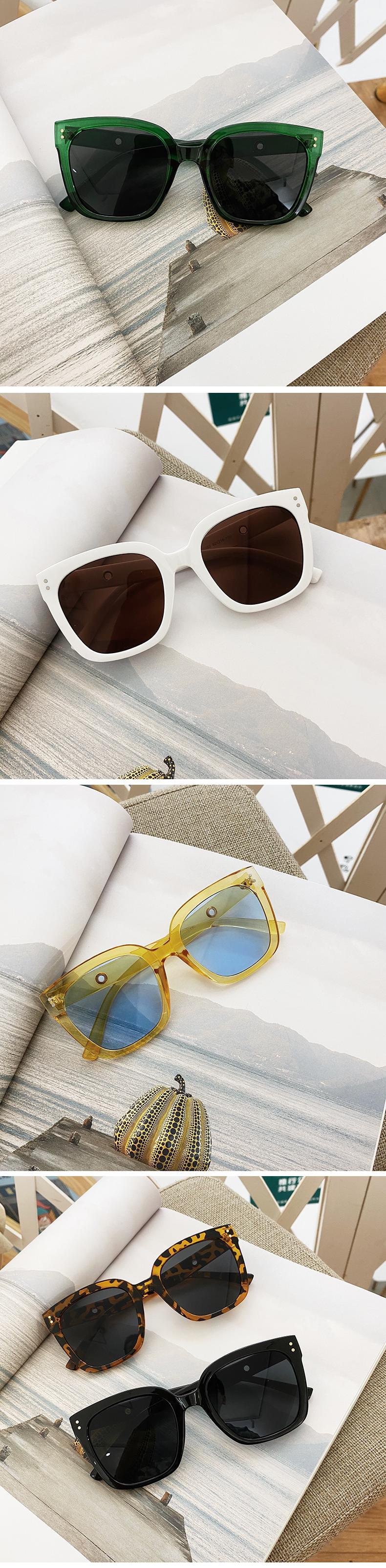 韓国アイドル俳優 メガネサングラス レッド ❤ガーリー お呼ばれ