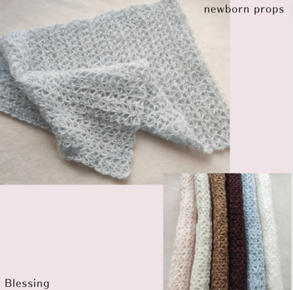 オーダー専用」クリスマスモチーフ ブランケット 105CM x 107CM