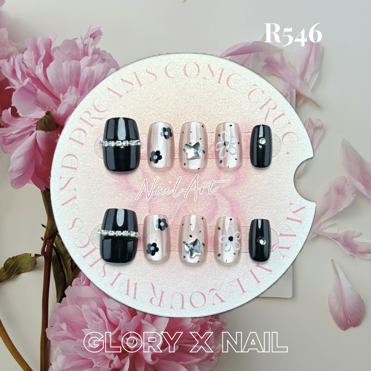 R546 ネイルチップ サイズXS/S/M