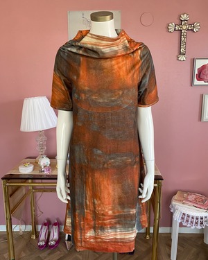 cotton printed dress