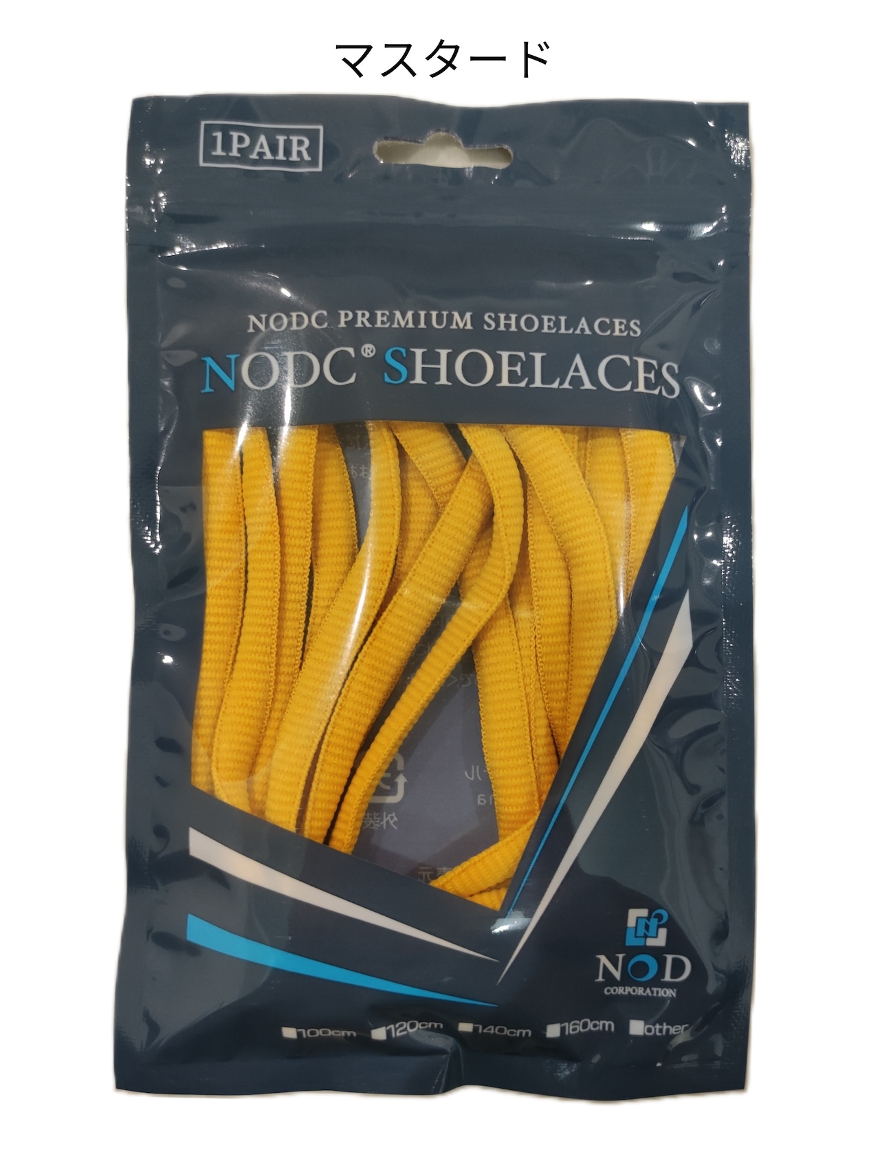 NODC® D SHOELACES 140cm (Wide Oval)