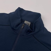 THE NORTH FACE ノースフェイス ハーフジップ ハイネック 長袖シャツ M/ネイビー レディース