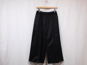 semoh”Pin Tuck Wide Pants Black”