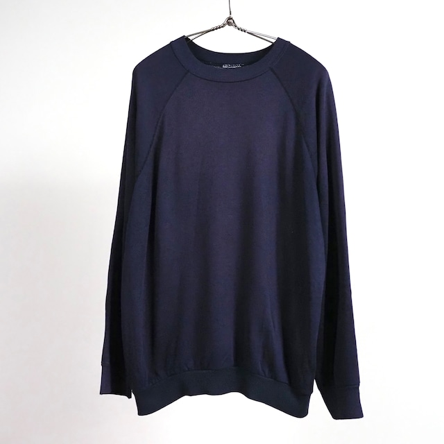 70’s Faded Navy Sweatshirt XL Two Tone ネイビースウェット フェード