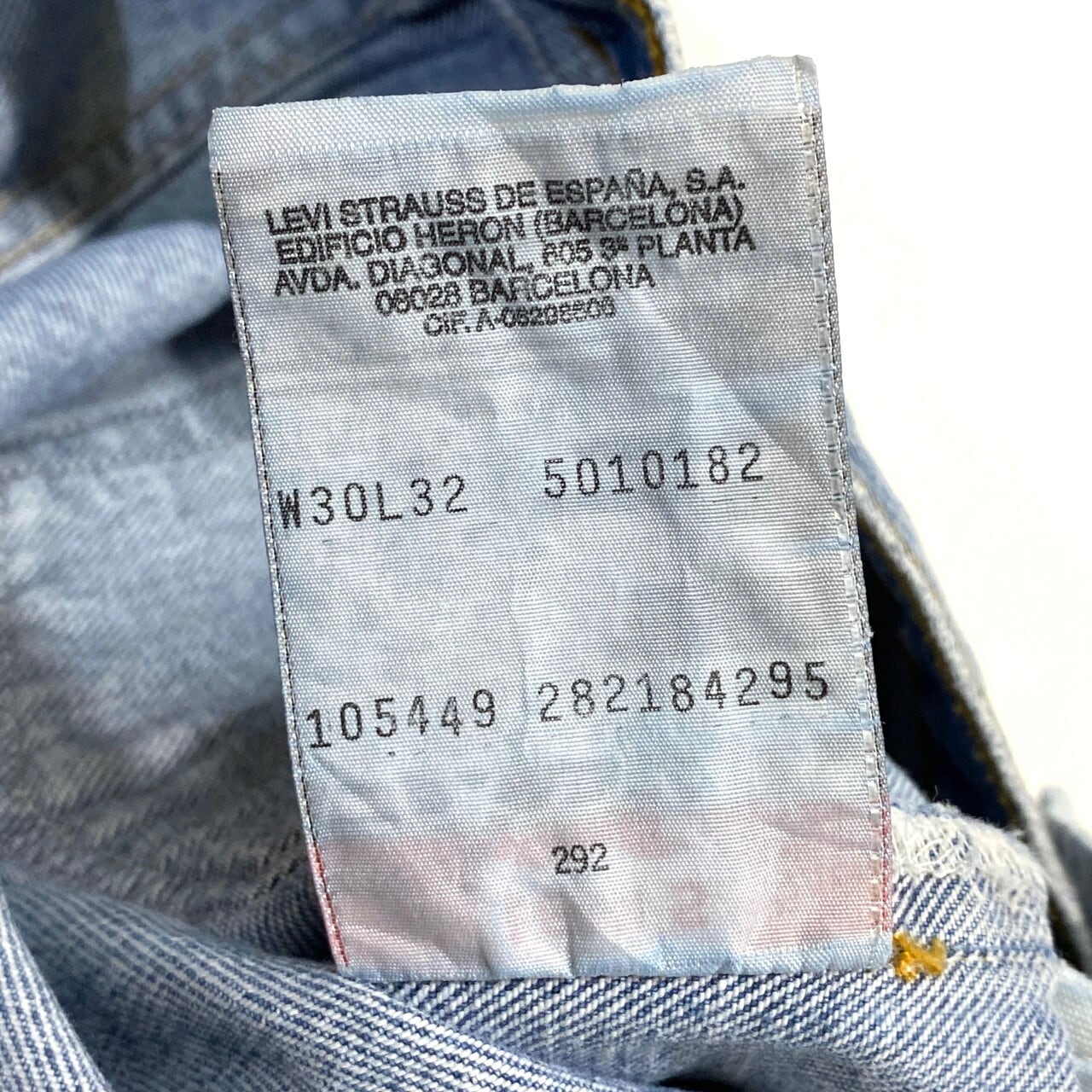 80年代 ビンテージ Levi's ユーロリーバイス 501 ストレート