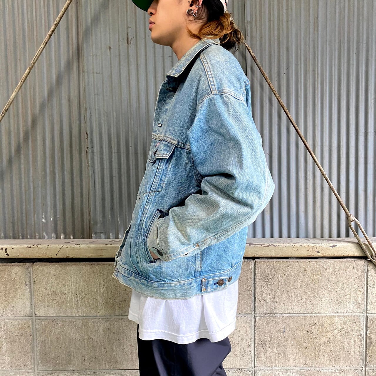 パ*ニ様 70～80s リーバイス デニムジャケット　セット USA ビンテージ 80年代 ビンテージ Levi's リーバイス 70507-0214 デニムジャケット