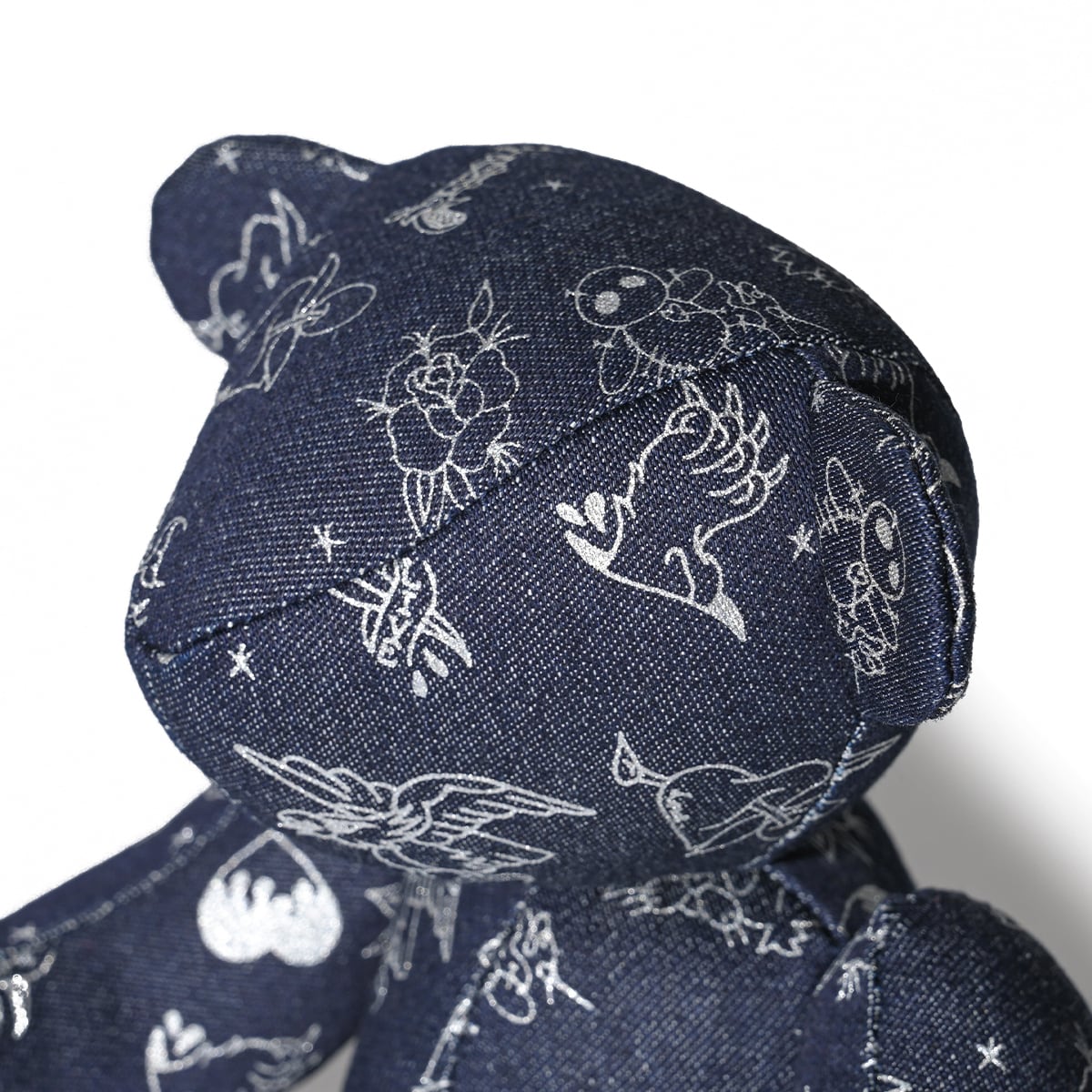 ENTRAMBI] 岡山デニム アメトラ タトゥー柄 テディベア 高級