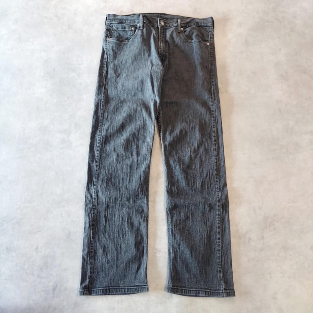 リーバイス569 Levis W34 ブラックデニム 黒 ヒゲ 古着 15357 リーバイス569 Levis W34 ブラックデニム 黒 ヒゲ 古着 15357