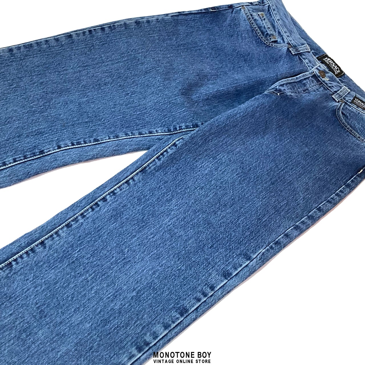 W83cm 90'S VERSACE JEAN COUTURE w34 size48 Made in Italy