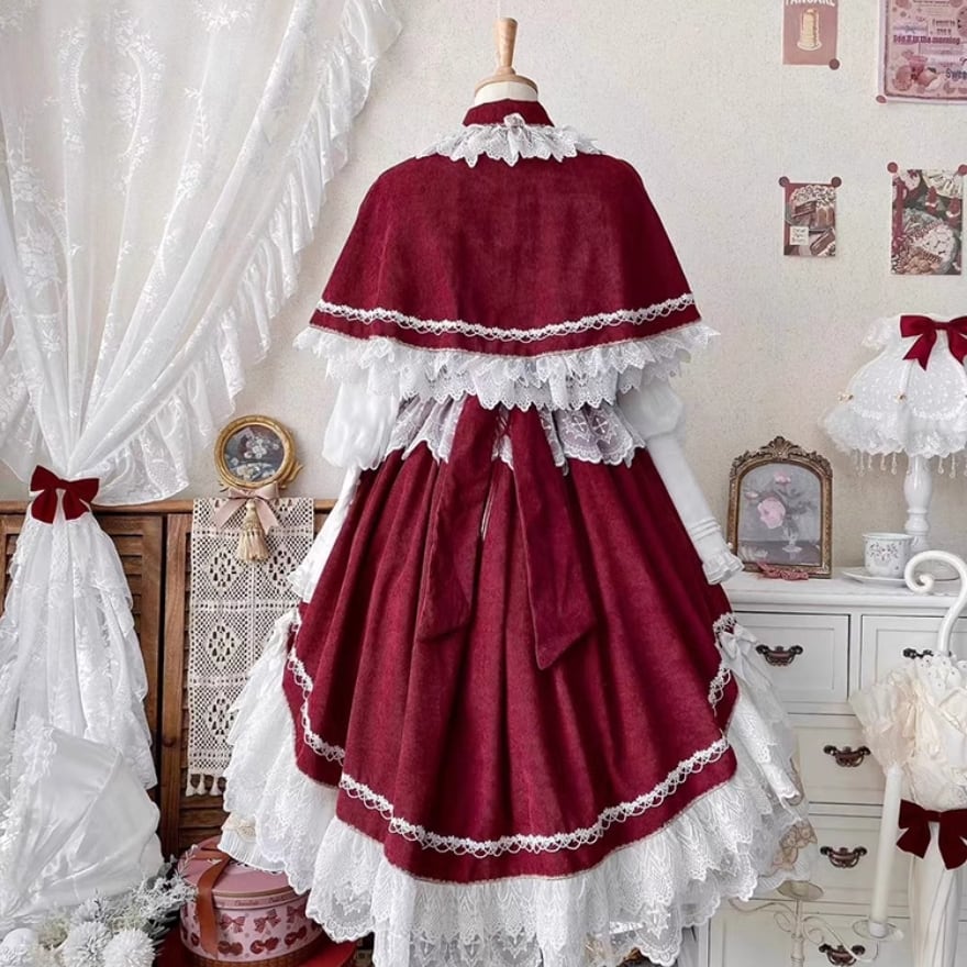 SEASONZ ゴスロリ ケープ ガーリー 甘め ゆめかわ | ロリータ