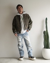 【#Re:room】CACTUS ICE PRINT PARKA［REC870］