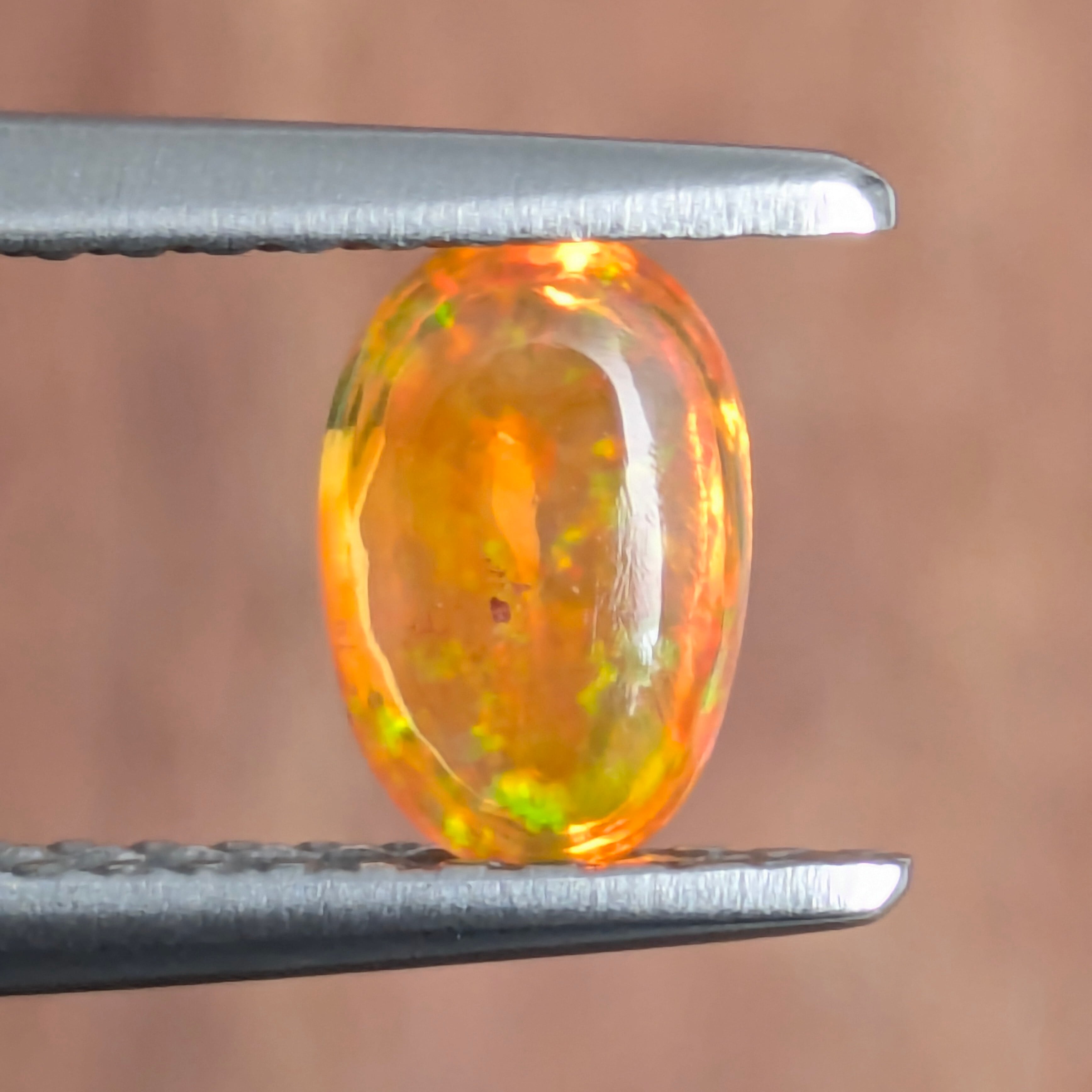 ファイアオパールルース メキシコ産 【0.46ct】 PRO208263 | Gem's