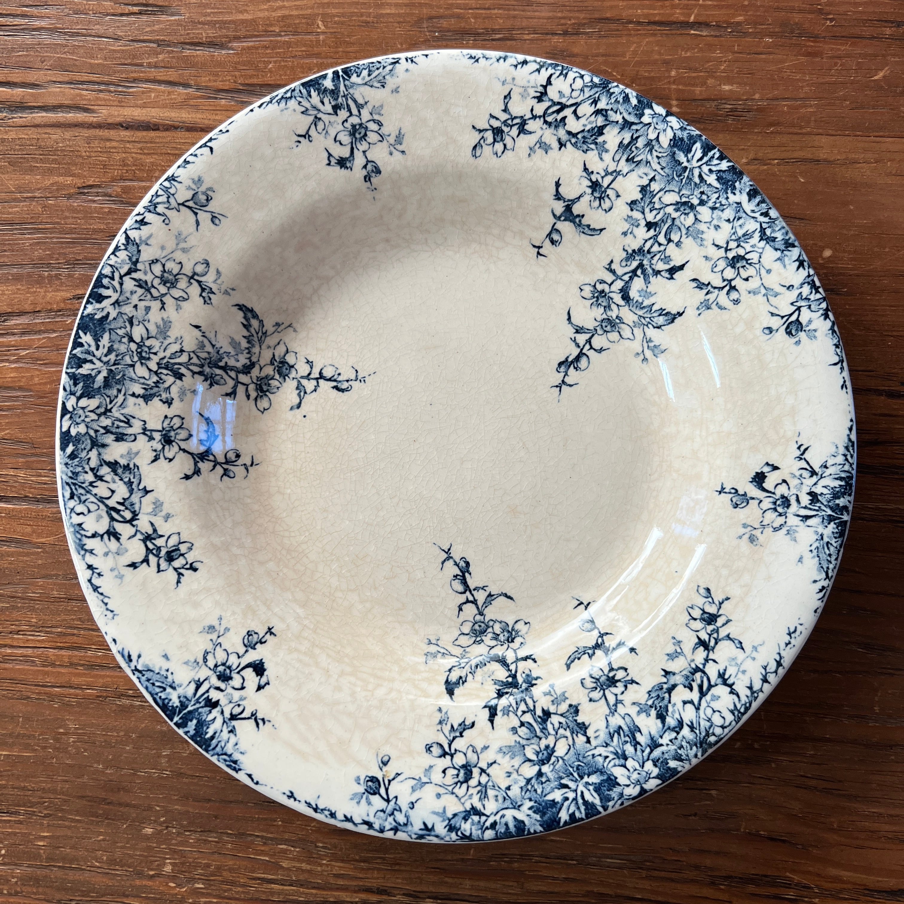 人気のジアン スープ皿（E） アンティークプレート フランスアンティーク