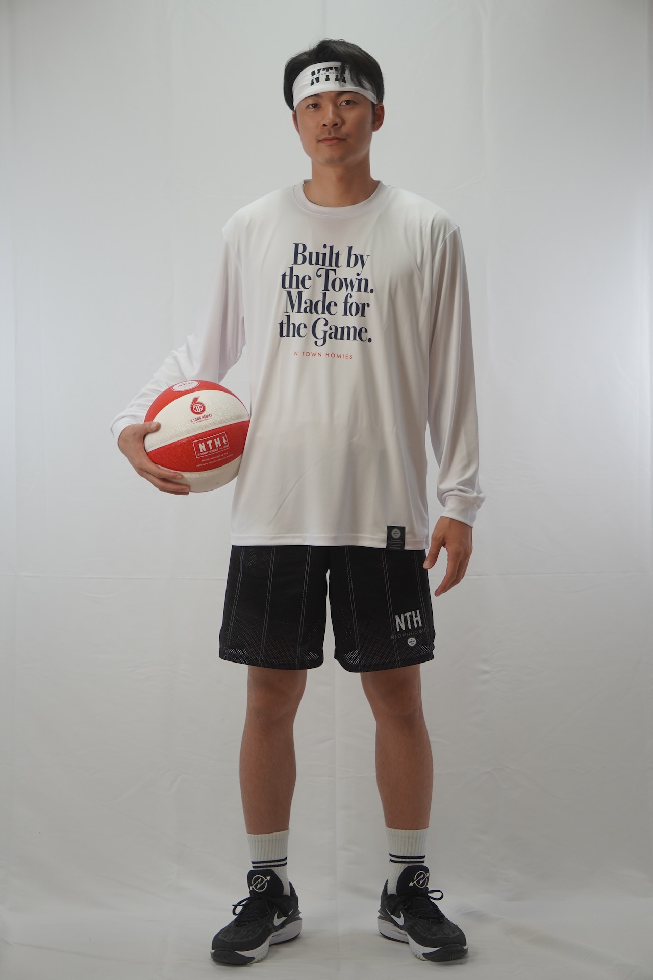 NTH LOGO HAIR BAND color White - 5