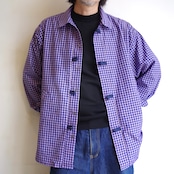 kelen   CHINA BUTTON CHECK SHIRTS "BRETON"