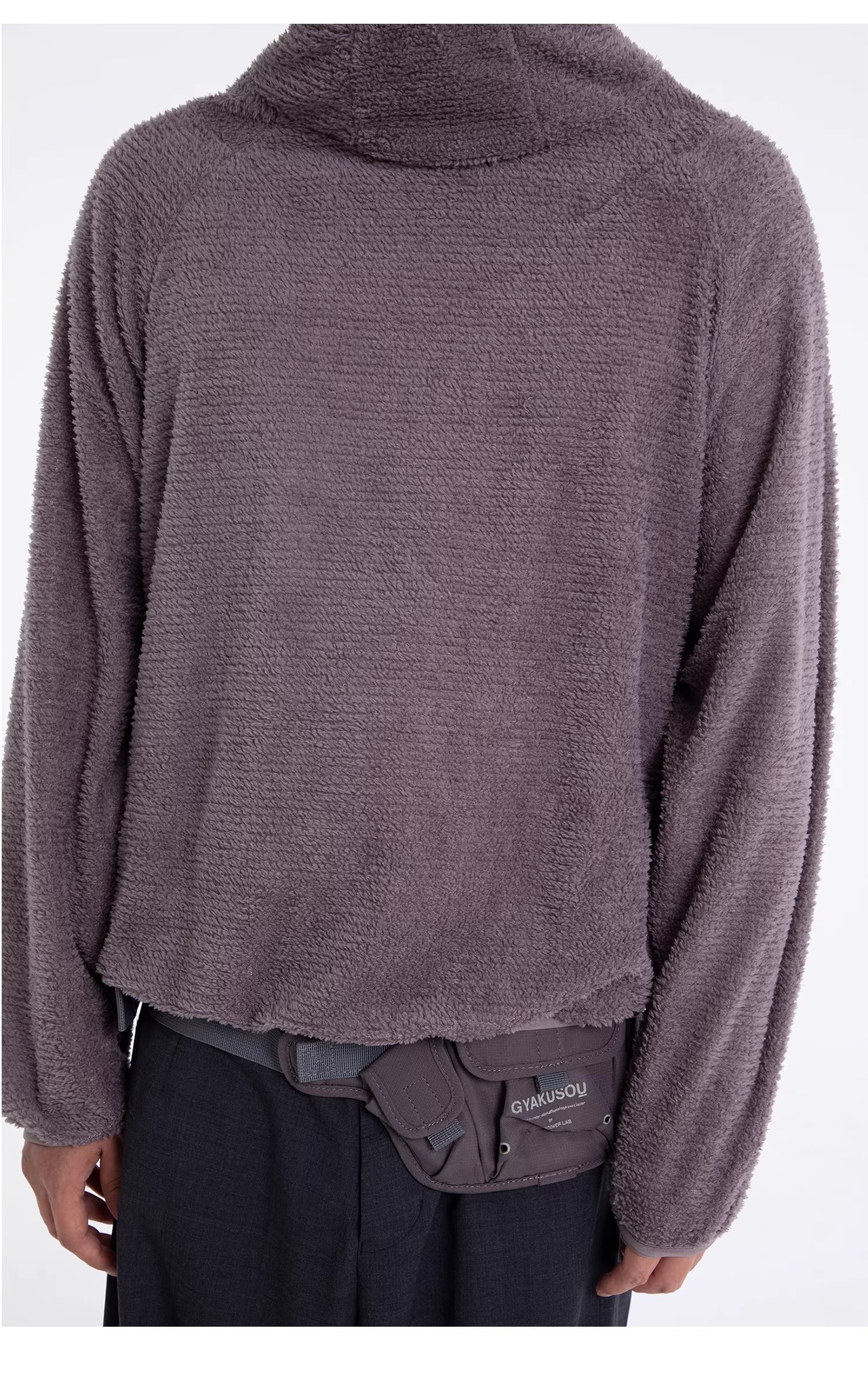 UNDERMINE Deconstructed Fleece Hoodie