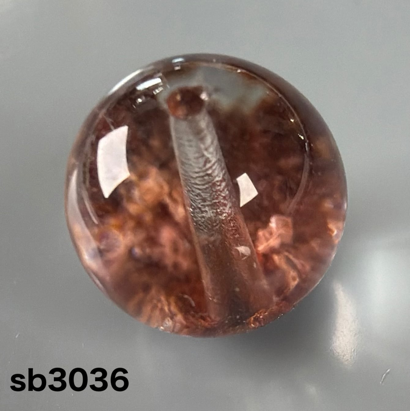 高品質 レッド ガーデンクォーツ 10ミリ 一粒売り sb3036 | 天然石の詩