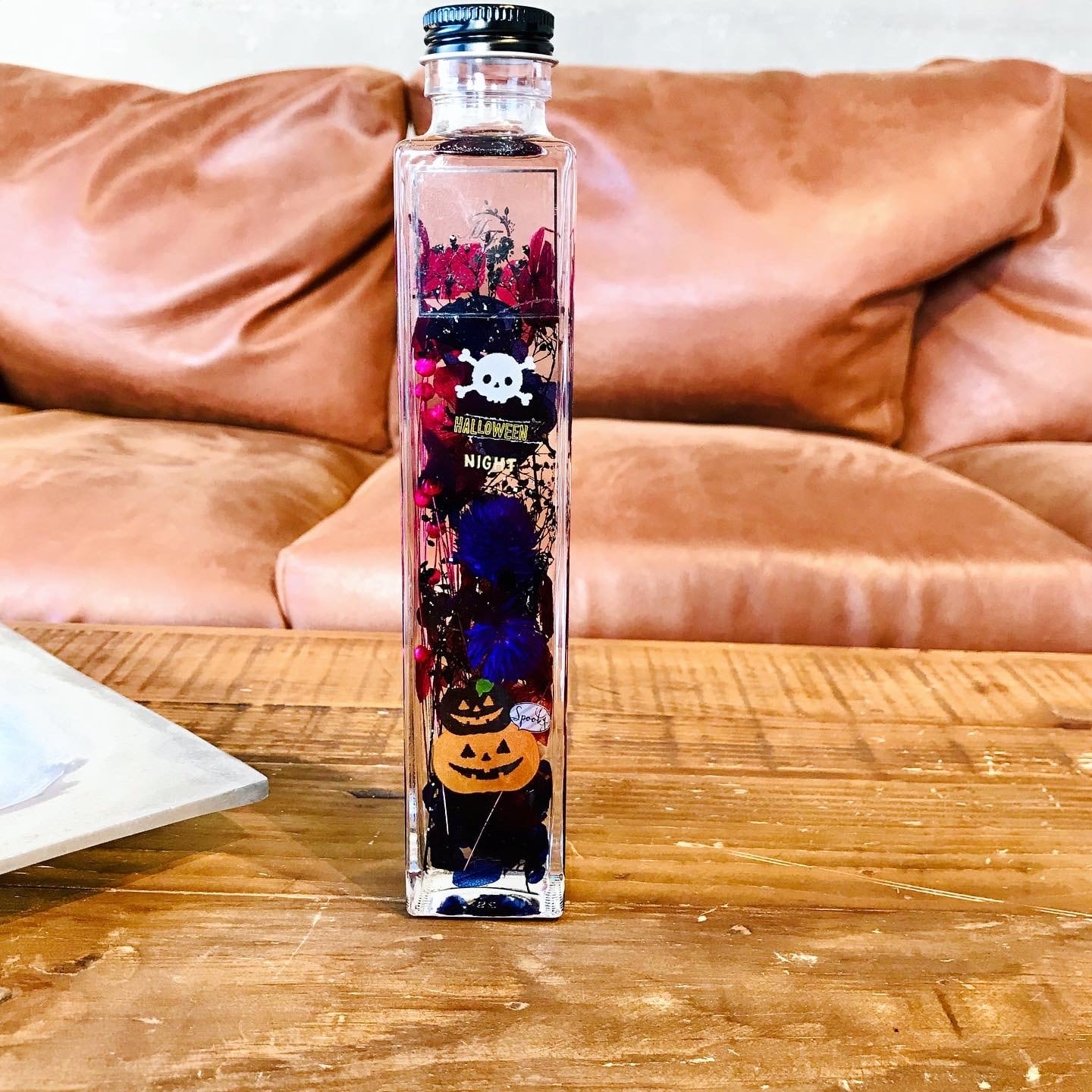 ◇ハーバリウム254ハロウィンbottle *.:。✿*゜¨こちボトル