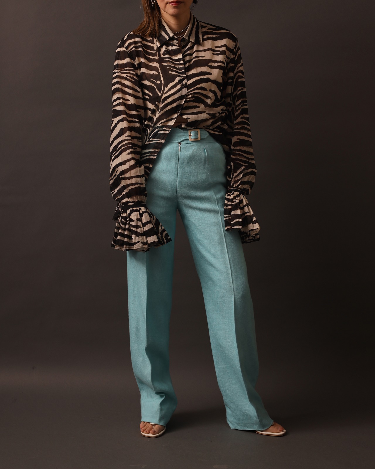 1970's Courrèges / Belted Pants