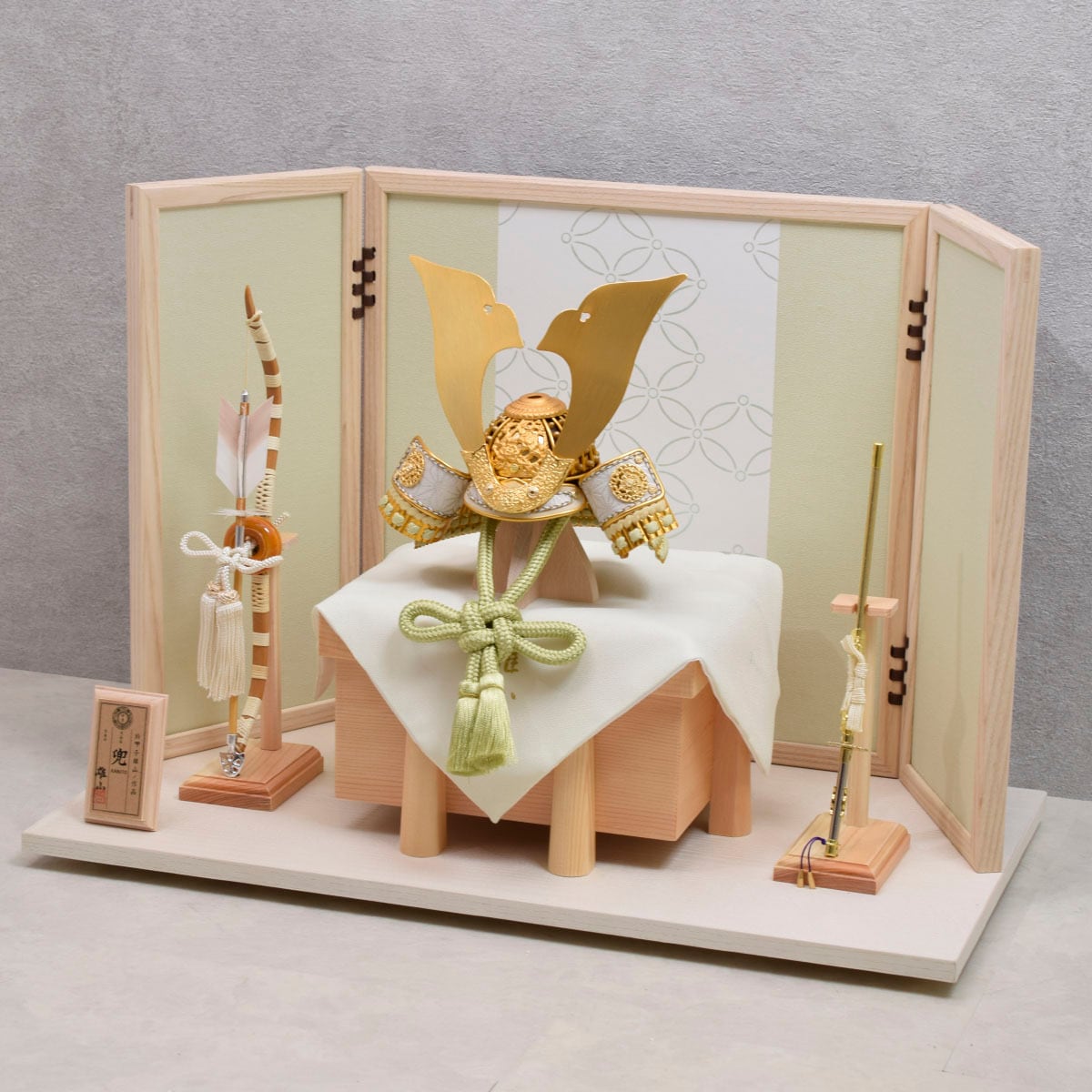 兜飾り【天賦之兜・爽】Sou｜おしゃれ｜モダン｜今どき｜コンパクト