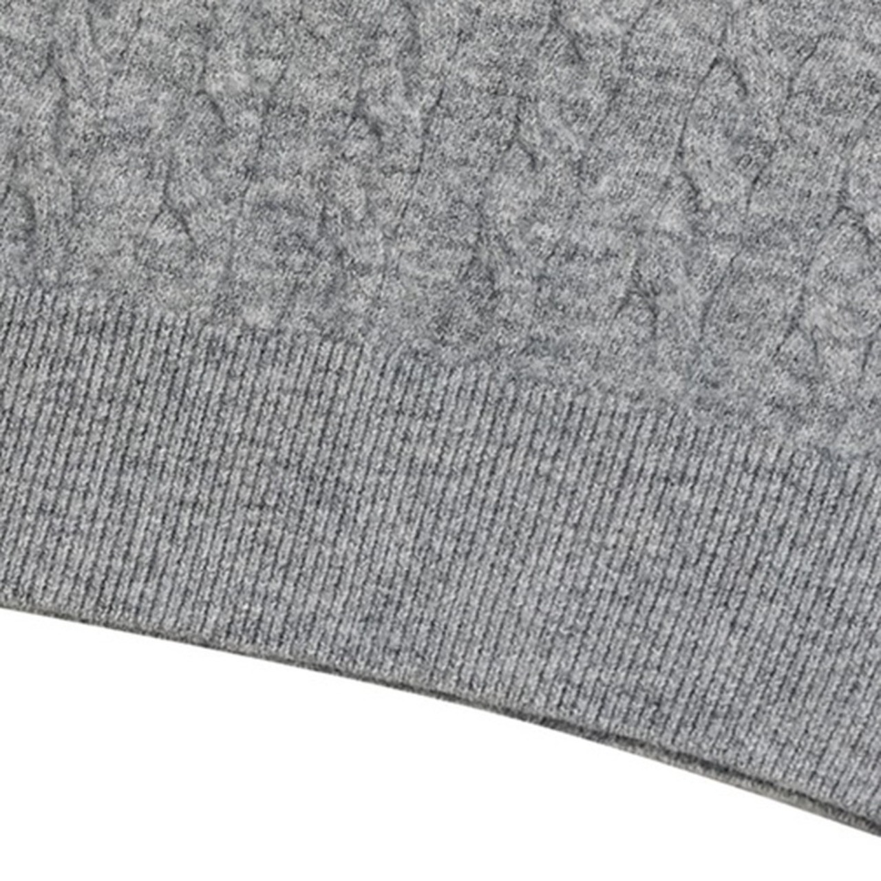 ベーシックシンプルケーブルニットカーディガン　997