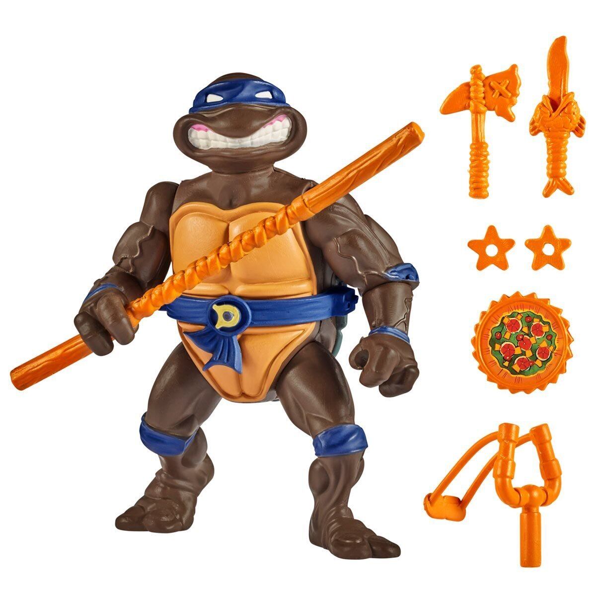 プレイメイツ タートルズ TMNT ストレージシェル ドナテロ アクション 