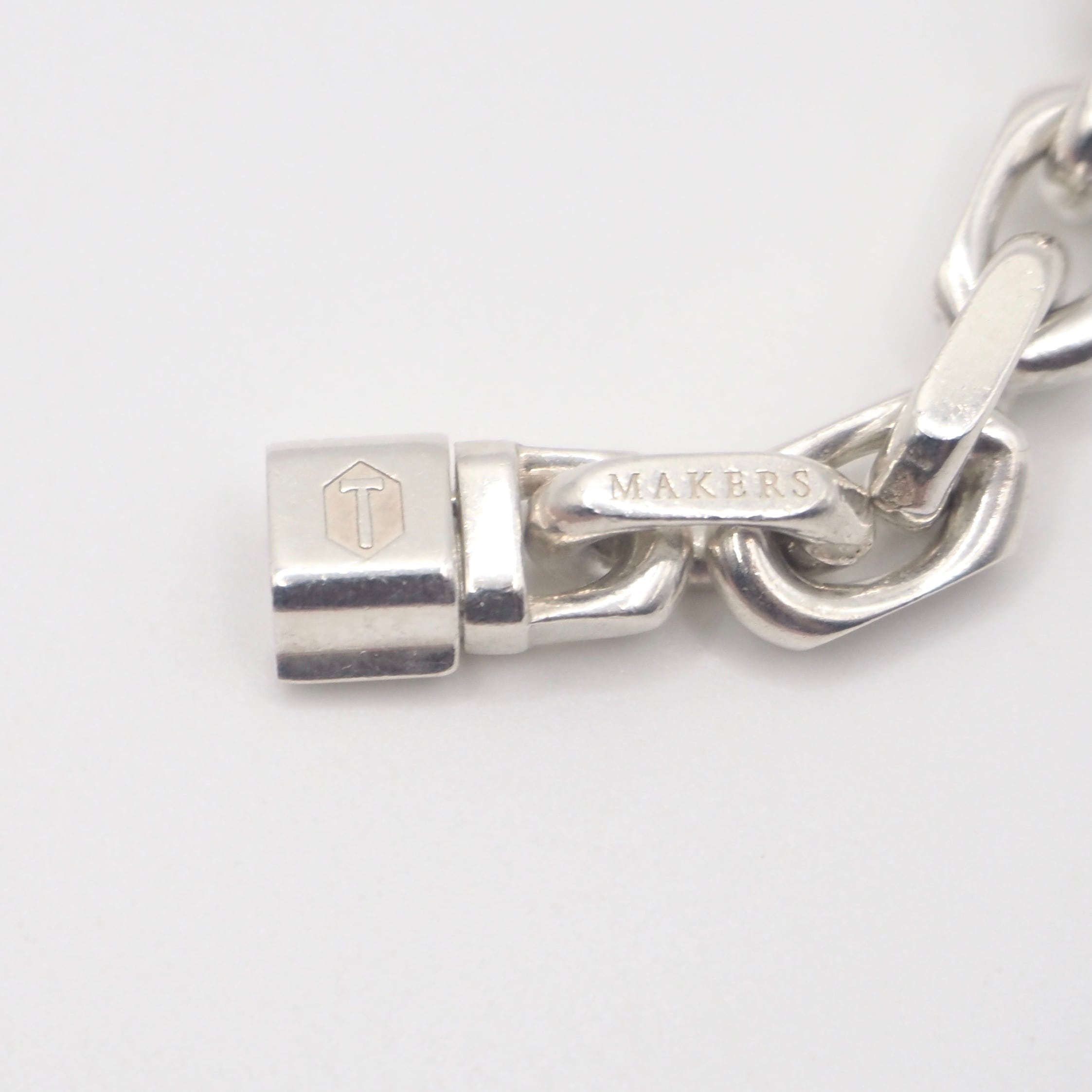 Tiffany&Co. メイカーズ ブレスレット シルバー925 K18 ティファニー