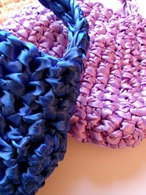 “MANUS” Satin ribbon bag