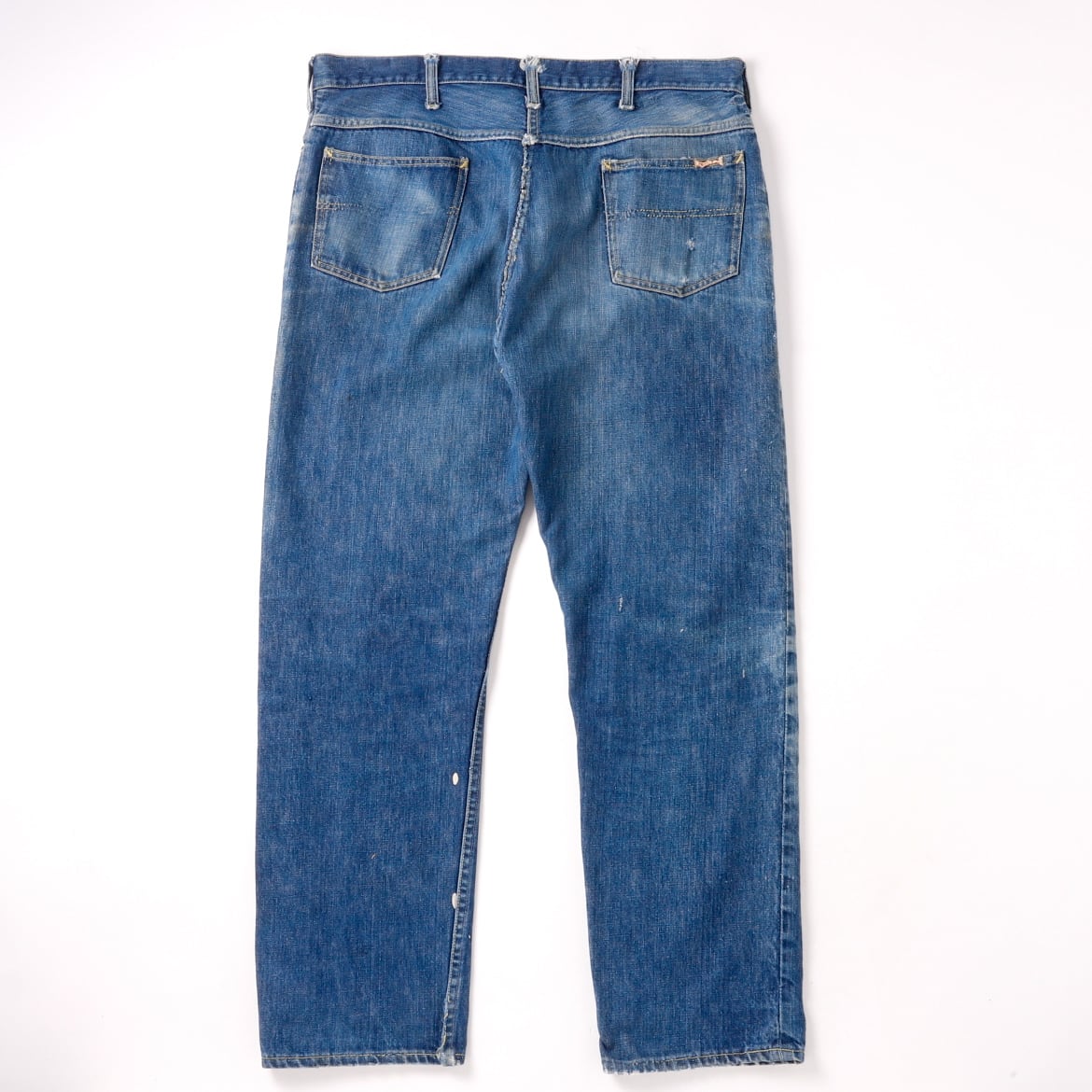 濃紺】50s FOREMOST special vintage denim made in USA 実寸W36 50