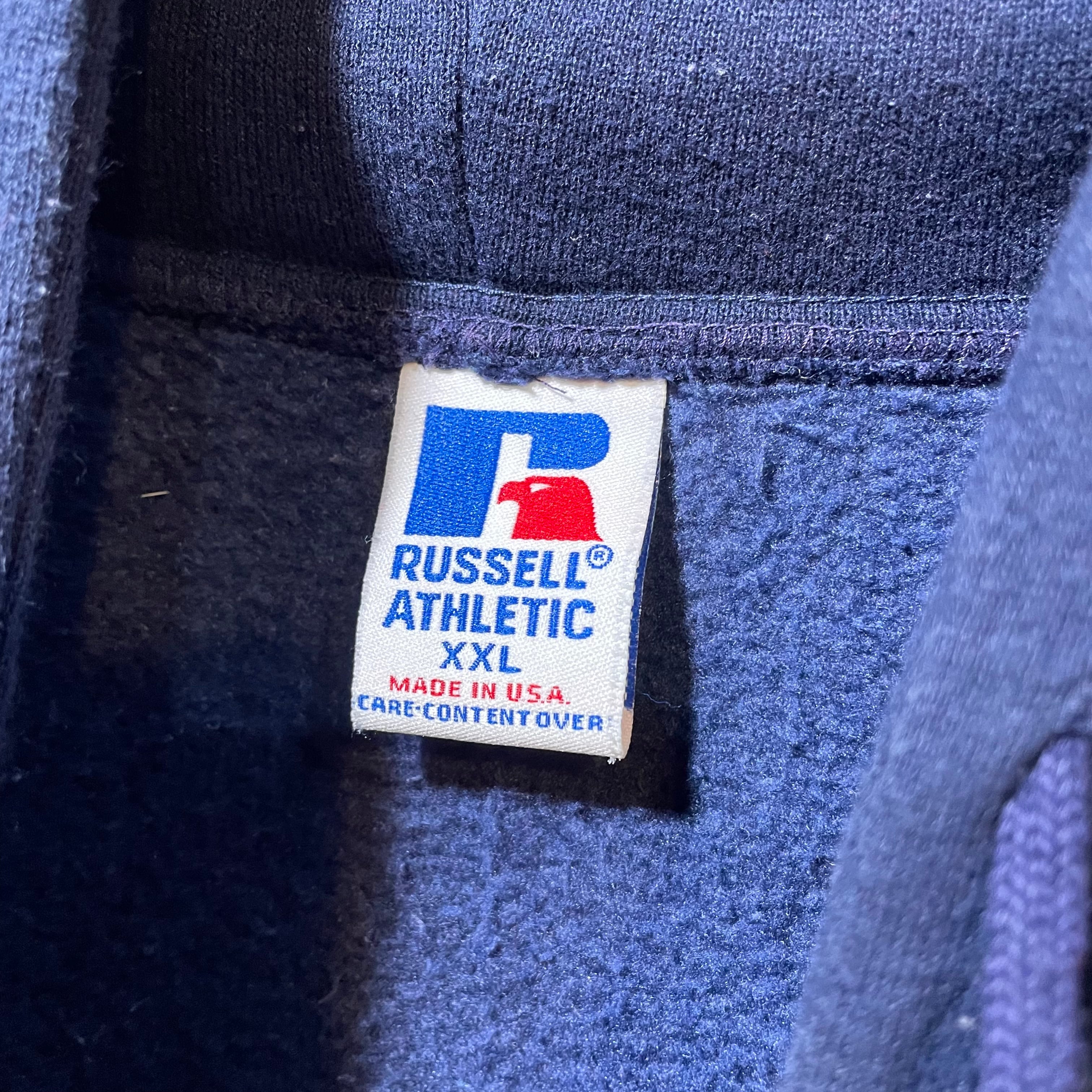 90's RUSSELL ATHLETIC ハーフジップ パーカー | 古着屋 Boogie
