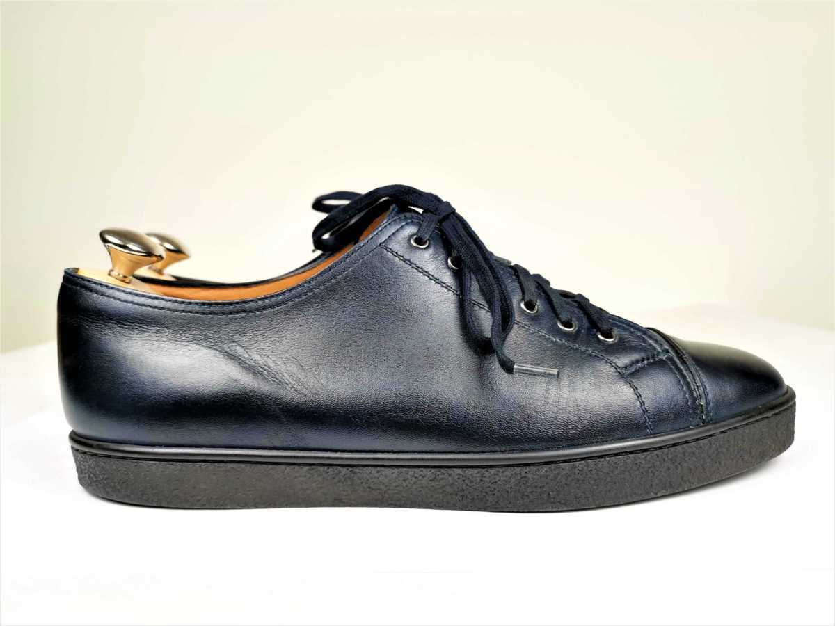 ジョンロブ レヴァー LEVAH ダークネイビー サイズ8.5E | 高級靴専門店