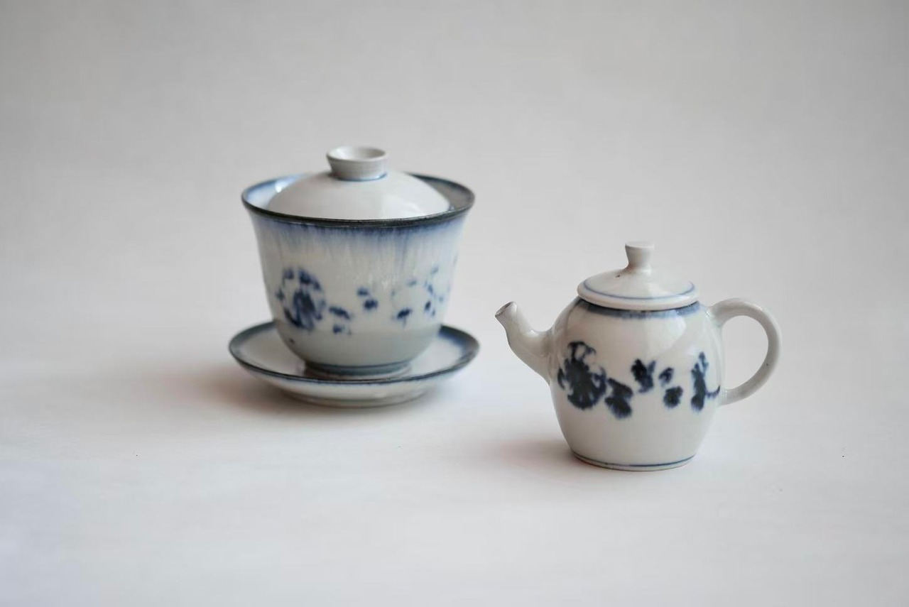 田村文宏 Fumihiro Tamura - 安南蓋碗 lidded cup