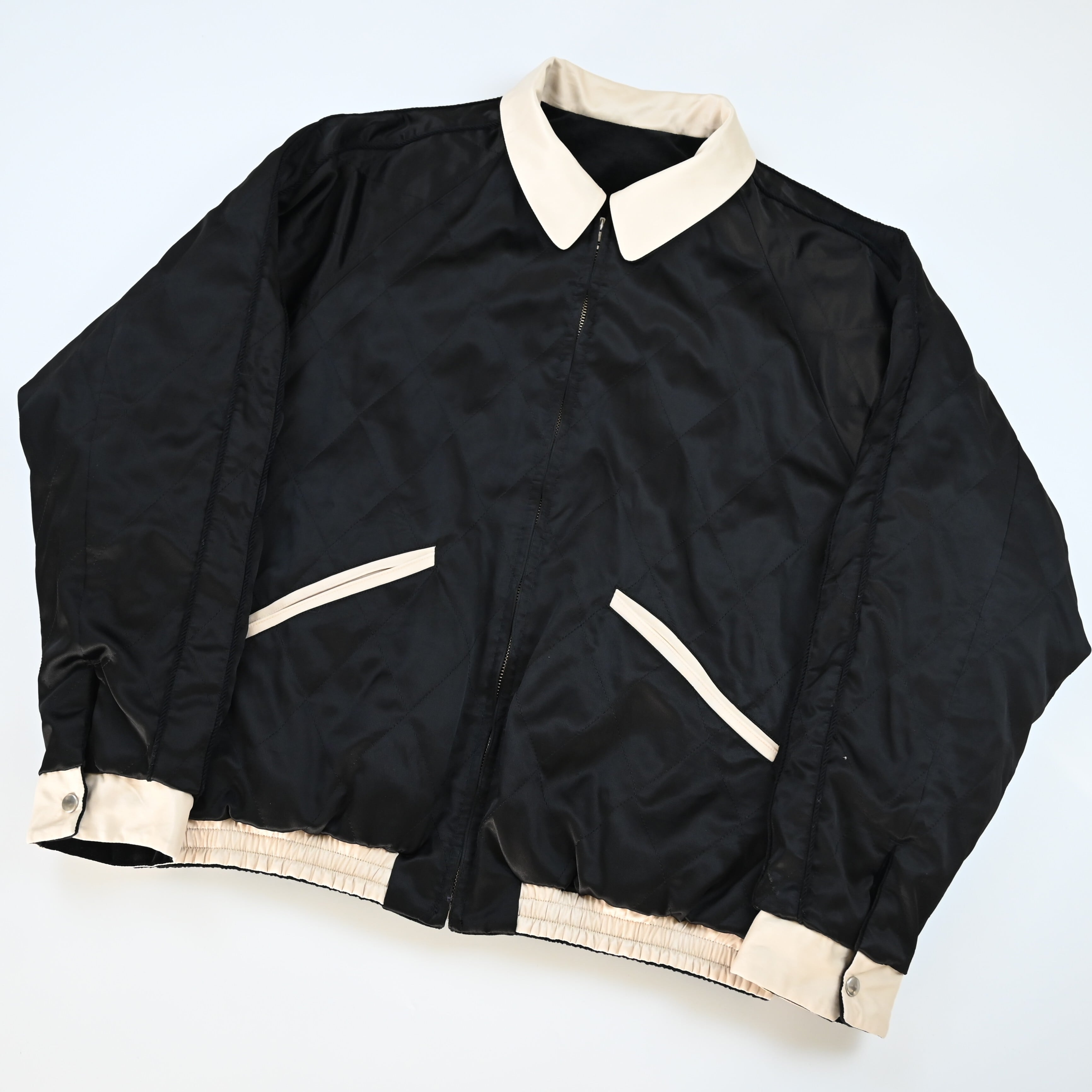 OLD JOE / STUNNING VELVET SOUVENIR JACKET(Niwatori to Hiyoko) | GANKO