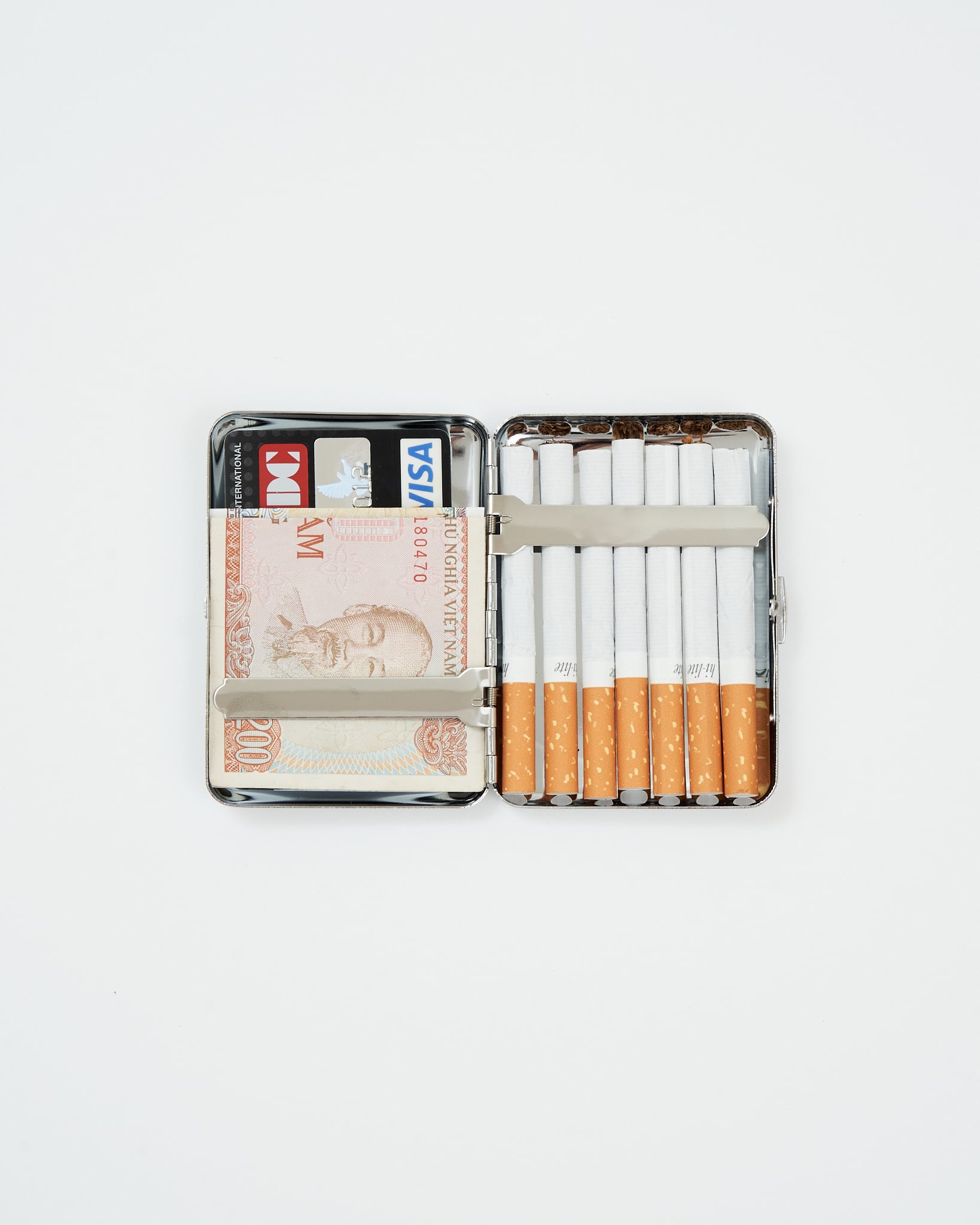 銀製 SILVER950 シガレットケース 松坂屋 HIDAKA | Cellphone Cig Case | HDK-AC24 | ヒダカ セルフォン