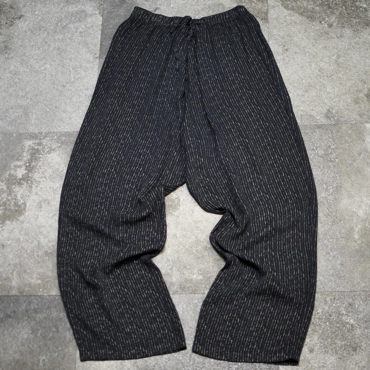 drape silhouette pattern wide easy pants