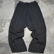 drape silhouette pattern wide easy pants