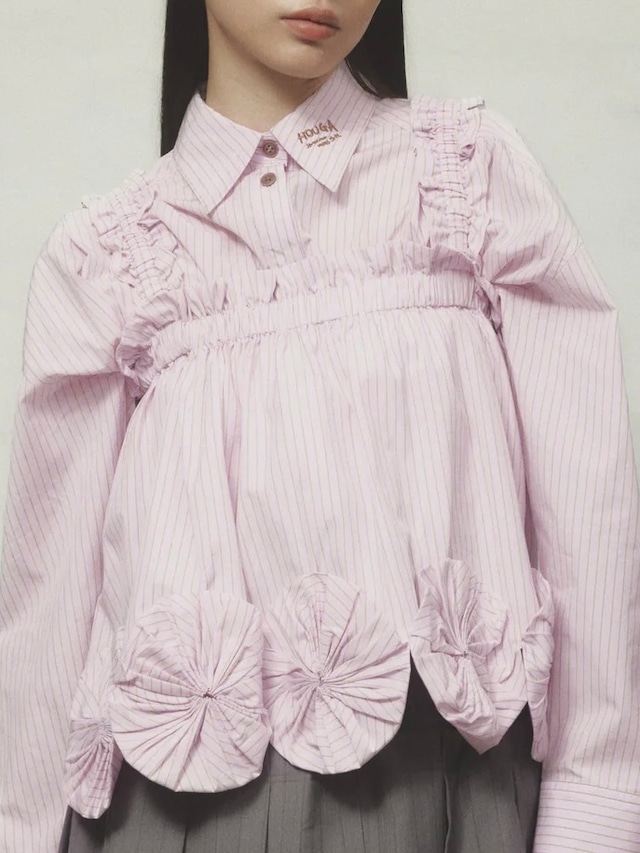 【26SS】HOUGA ホウガ /sign skirt tops