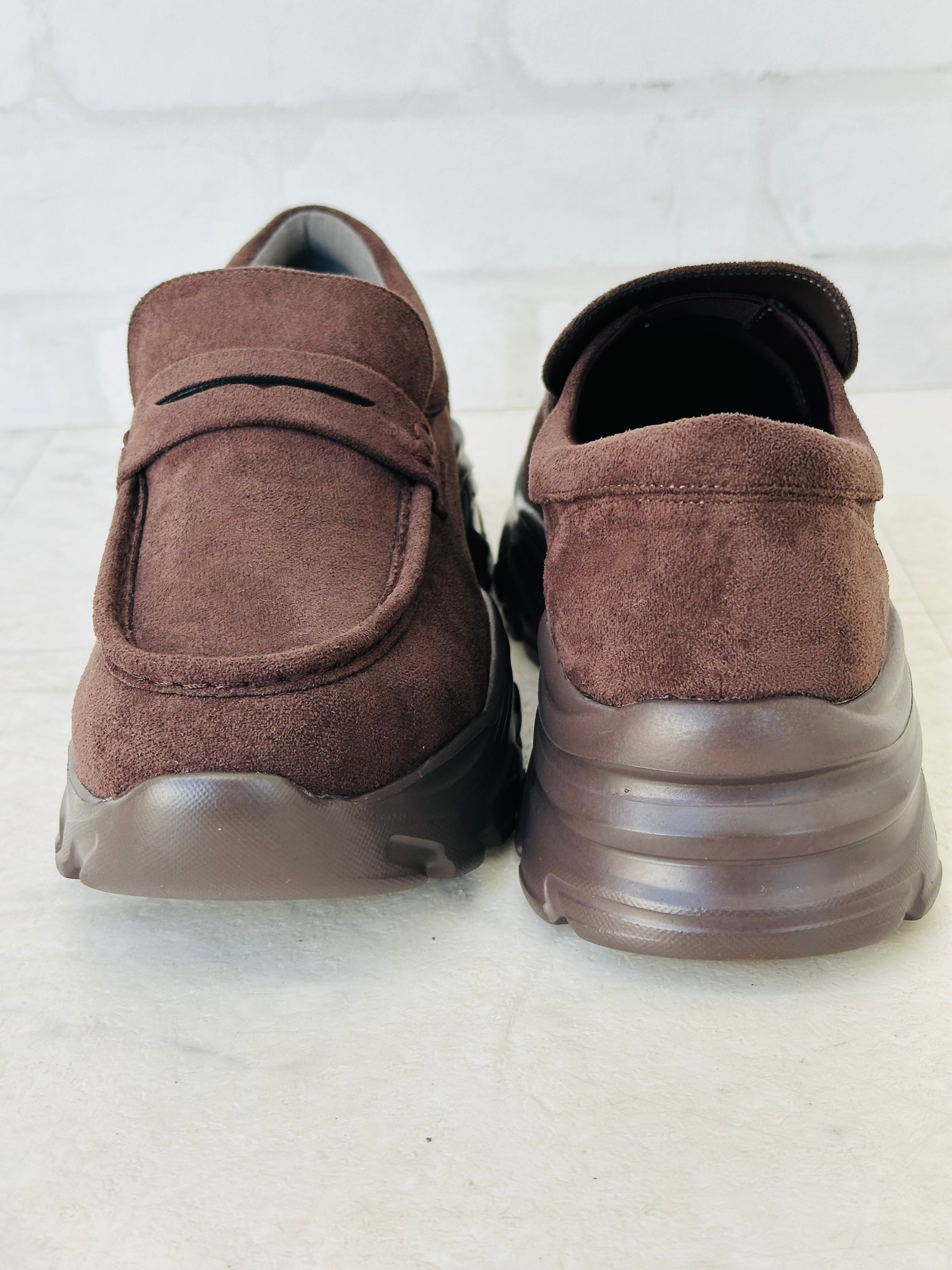 EVOL スニーカーソールローファー　ブラウン EVOL｜【S-LLサイズ展開・軽量】スニーカーソールローファー | Rakuten