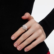 Sacred heart rumière ring【R004】